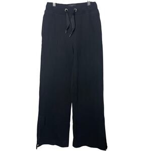 PARAJUMPERS  Black Isidor Track wide leg SweatPants sz XS